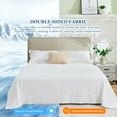 thumbnail image 2 of Yuurom Cooling Comforter Queen Size Double-Sided All Season Blanket Cool Soft Lightweight Duvet for Hot Sleepers - White Queen 88x88 inches, 2 of 9