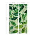 thumbnail image 2 of FANNA Patterned Door Curtain 57 x 17 Inches, Easy-to-Operate Split Curtain for Energy Saving 57x17in, 2 of 6