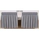 thumbnail image 5 of Falda de cama Biscaynebay Wrap Around Queen de 15 cm en forma de gota, gris plateado, 5 of 5