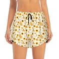 thumbnail image 4 of Lsque Shiba Inu Dog Printed Women's Running Shorts with Liner Pockets,Elastic Quick Dry Workout Athletic Gym Yoga Shorts,Womens High Waist Shorts-Medium, 4 of 9