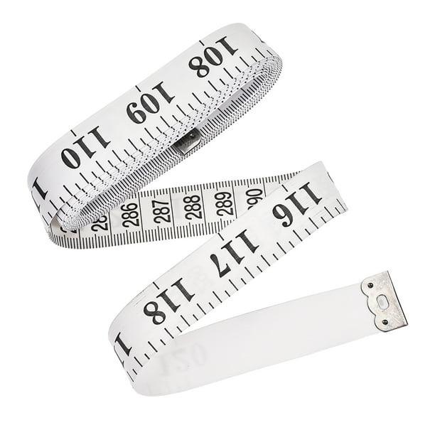 Cloth Tape Measure for Body 300cm 120 Inch Metric Measuring Tape Soft Dual  Sided for Tailor Sewing White 