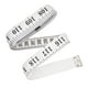 thumbnail image 1 of Cinta métrica de tela Uxcell para el cuerpo de 120 pulgadas, cinta métrica métrica de pulgadas, suave y de doble cara para sastrería, blanca, 1 of 5