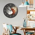 thumbnail image 4 of relogeuhr Moderne Horloge Murale Silencieuse,horloge Murale Digitale De 30 Cm Horloge Murale Ronde Numrique Quartz, Adapte Au Salon,au Bureau, La, 4 of 5