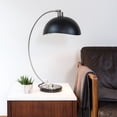 thumbnail image 6 of Luna Bella Table Lamp - 28 Antique Nickel & Matte Black, 6 of 11