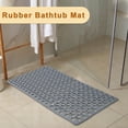 thumbnail image 7 of Unique Bargains Nonslip Bathtub Mat Bathtub Shower Mat Machine Washable Bath Mat for Tub Nonslip 35.43"x23.62" Grey, 7 of 7