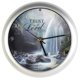 thumbnail image 1 of Dicksons Inc Reloj de pared musical Confía en el Señor, 1 of 1