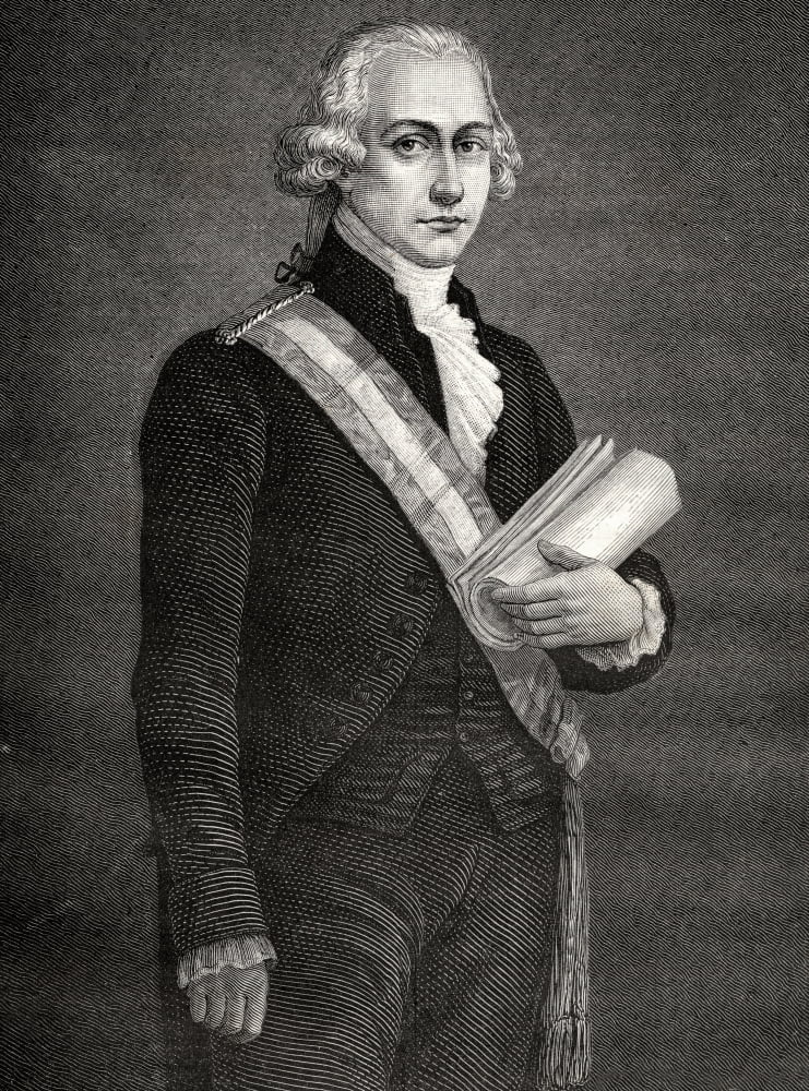 Jean-Nicolas Pache 1746-1823 French Politician Mayor Of Paris And Minister Of War During The French Revolution From Histoire De La Revolution Francaise By Louis Blanc Canvas Art - Ken Welsh Design Pi