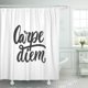 thumbnail image 1 of ABPHQTO Carpe Diem Lettering Phrase significa Seize The Day Cortina de ducha divertida 152x180 cm ABPHQTO PKNMT60x72Shower-7298, 1 of 2