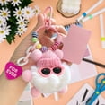 thumbnail image 6 of Plush Keychain under $5! Yannianjz Plush Keychain Toy, Cute Animal Keychain for Backpack Purse, Soft Stuffed Key Ring for Kids Adults, Mini Plushie Keychain for Gift Giving, 6 of 7