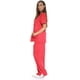thumbnail image 2 of Conjuntos médicos para mujer Uniformes médicos de seis bolsillos (cuello en V con pantalón cargo) Ormromra LRWJ116-23, 2 of 3