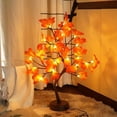 thumbnail image 1 of Navidad Nuevo LED Luces de alambre de cobre Linternas Luces de árbol de perlas Interruptor estrellado Luz nocturna (Color: Hojas de arce claras y cálidas), 1 of 5