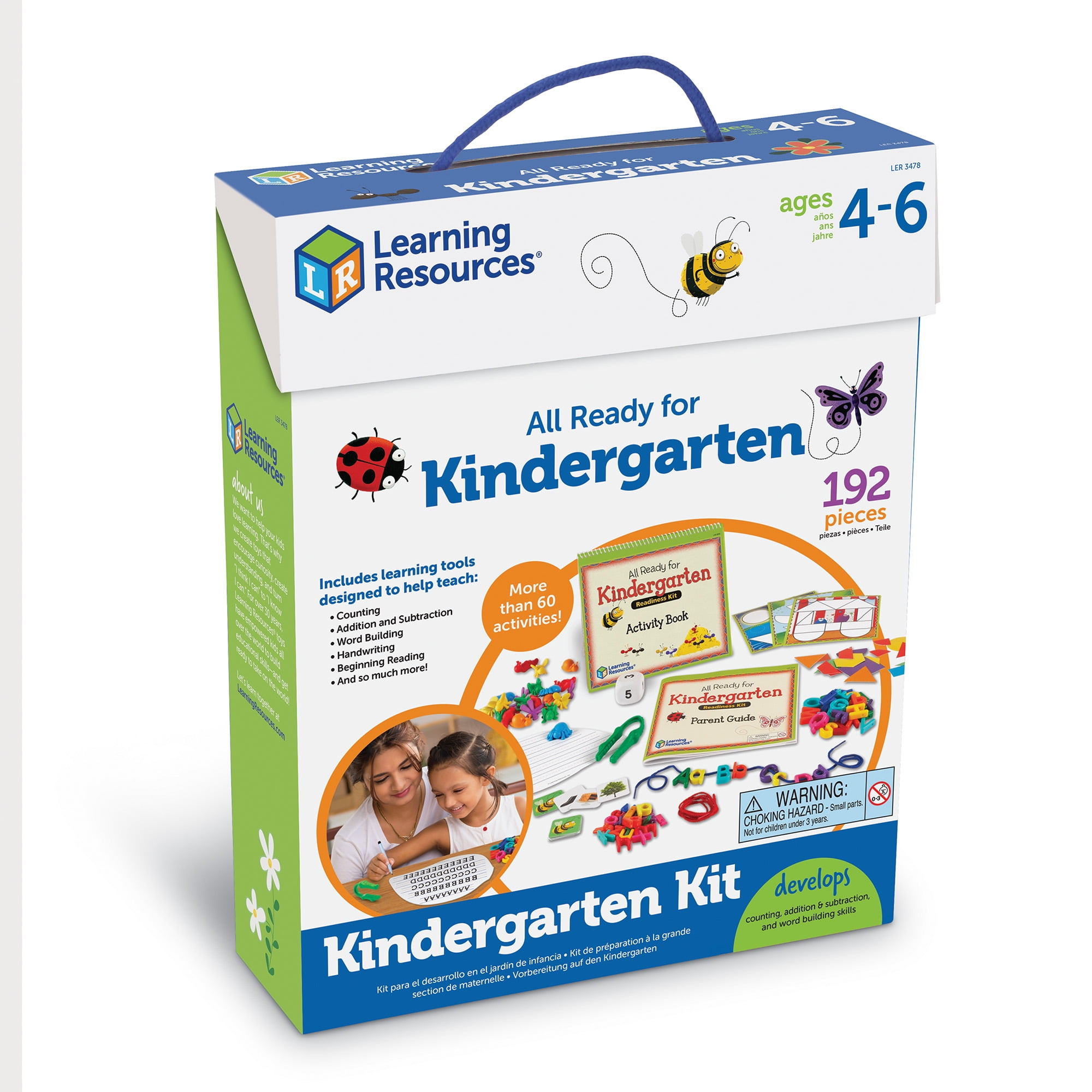 Learning Resources All Ready for Kindergarten Readiness Kit, Boys