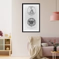 thumbnail image 3 of Historic Framed Print, [Designs for the Seal of the United States: designs of the 2nd Committee, 1780], 17-7/8" x 21-7/8", 3 of 9