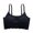 Black, variant on Macaron Color Seamless Underwear, One-piece Sling, Beautiful Back And Chest, Sleep Sports Vest