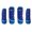 Pack of 4 Front and Rear, variant on Horse Medium 4-Pack Sports Medicine Splint Boots Cross 4183C