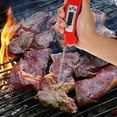 thumbnail image 3 of TFixol Instant Read Meat Thermometer Home Use Kitchen Portable Foldable Waterproof Baking Barbecue Food Thermometer, 3 of 6