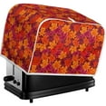thumbnail image 6 of Wood Sunflower Print Toaster Cover Appliance 2 Slice, Bread Toaster Cover Bakeware Protector, Dust and Fingerprint Protection, 6 of 14