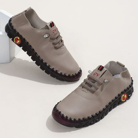 

2024 Everyday Elegance: Versatile Lightweight Women s Sneakers - Comfy Non-Slip Sole All-Season Lace-Ups-38