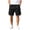 Black, variant on Besolor Men's Plus Size Cargo Shorts Summer Knee Length Drawstring High Waist Wide Leg Pants Casual Loose Running Sweat Shorts with Pocket