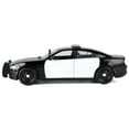 thumbnail image 3 of 2023 Dodge Charger Pursuit Police Car Black and White "Law Enforcement and Public Service" Series 1/24 Diecast Model Car by Motormax, 3 of 7