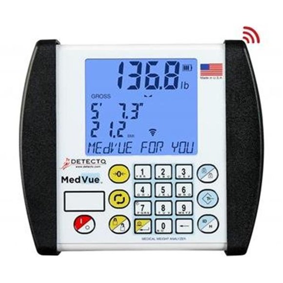 Cardinal Scales MV1 Detecto MedVue Medical Weight Analyzer