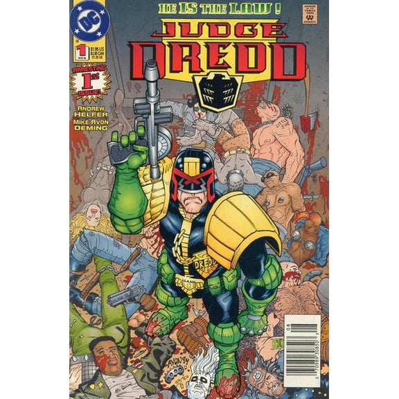 Judge Dredd (DC) #1 (Newsstand) VF ; DC Comic Book