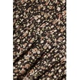 thumbnail image 3 of Joie Womens Essex Silk Crepe De Chine Mini Dress 4 Espresso Multi - NIB $398, 3 of 7
