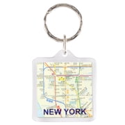 NYC Subway Key Chain