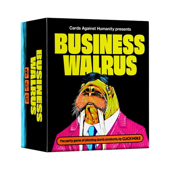 Cards Against Humanity Presents Business Walrus: The Party Game of Pitching Dumb Products • Written by ClickHole