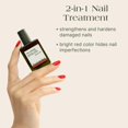 thumbnail image 3 of Esmalte fortalecedor de uñas Botanist The Remedy Poppy Red, 3 of 8