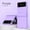 Purple, variant on Galaxy Z Flip 4 Case, Ultra Slim Lightweight Anti-Drop Wear-Resistant Strong Impact Resistance Shockproof Folding Hard Cover Case for Samsung Galaxy Z Flip 4 5G 2022 Phone Cover,Clear