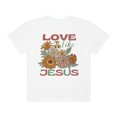 thumbnail image 1 of Love Like Jesus Wildflower Shirt Jesus Loves You Christian Shirts, 1 of 4