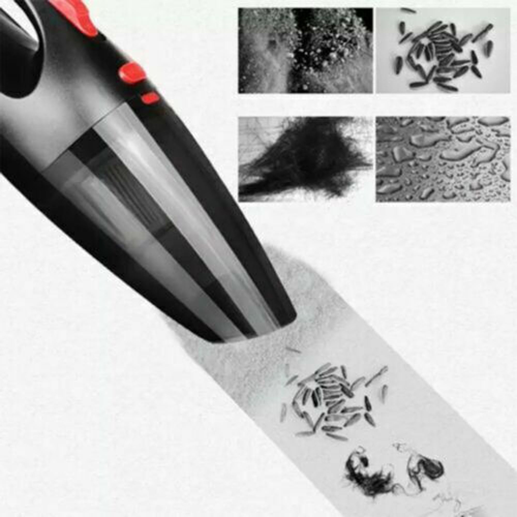 SAYFUT Car Vacuum Cleaner 12V With 120W For Auto Mini Portable Wet Dry Handheld Duster