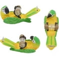 thumbnail image 7 of LANFENG Cute Parrot Tape Dispenser, Playful Animal Desk Tape Dispenser Roll Holder, Funny Parrot Resin Tape Dispenser, Cute Desk Accessories,Novelty Office Supplies for Office and  Decor (Parrot), 7 of 7