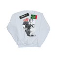 thumbnail image 1 of Elf Womens Mono Distressed Poster Sweatshirt, 1 of 5