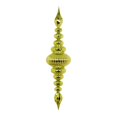 thumbnail image 1 of Vickerman M183873 41 in. Lime Shiny Finial Ornament, 1 of 2