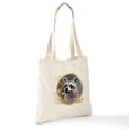 thumbnail image 7 of CafePress - Raccoon Portrait Tote Bag - Unisex Canvas Tote Bag, Beige, 1-Piece, 7 of 7