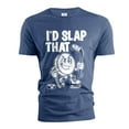 thumbnail image 4 of Men's I'd slap that funny ice hockey T-shirt Ice hockey funny men's gift tee shirt sports tee, 4 of 7
