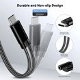 thumbnail image 3 of 2 en 1 tipo cable de C con puerto de carga USB C PD 3.0, carga rápida, 3 of 8