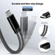 thumbnail image 3 of Cable tipo C 2 en 1 con puerto de carga USB C PD 3.0, carga rápida, 3 of 8