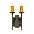 thumbnail image 2 of Meyda Tiffany 177305 Toscano 2 Light 15" Tall Wall Sconce - Cajun Spice, 2 of 4
