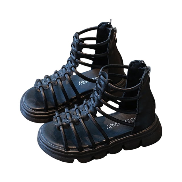 Sandalias romanas Sandalias de cómodas e informales para caminar al aire libre en verano 35