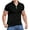01Black, variant on HAOMEILI Men's Short Long Sleeve Polo Shirts Casual Slim Fit Basic Designed Cotton Shirt Tops