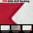 thumbnail image 4 of Yafa Home Fashion 2 Piece Solid Microfiber Soft Bathroom Rug Set, Non-Slip TPR Backing, 4 of 6