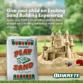 thumbnail image 3 of Quikrete Sandbox Play Sand – Outdoor Kids Filtered Playsand for Sand Box – Screened, Washed and Dried Tan Color - 50 Pounds, 3 of 6