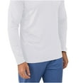 thumbnail image 5 of cfhntfmh Mens 1/4 Zip Pullover Workout Performance Tshirt Long Sleeve Hiking Outdoor Shirts Quick Dry Gym Tops(White,X-Large), 5 of 5