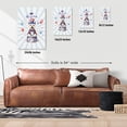 thumbnail image 5 of Happy 4th of July Patriotic West Highland White Terrier Marching Band Uniform Balloons Fireworks Vertical Matte Canvas Poster Westie Westy Dog Lover Wall Art Home Decor - 13009, 5 of 5