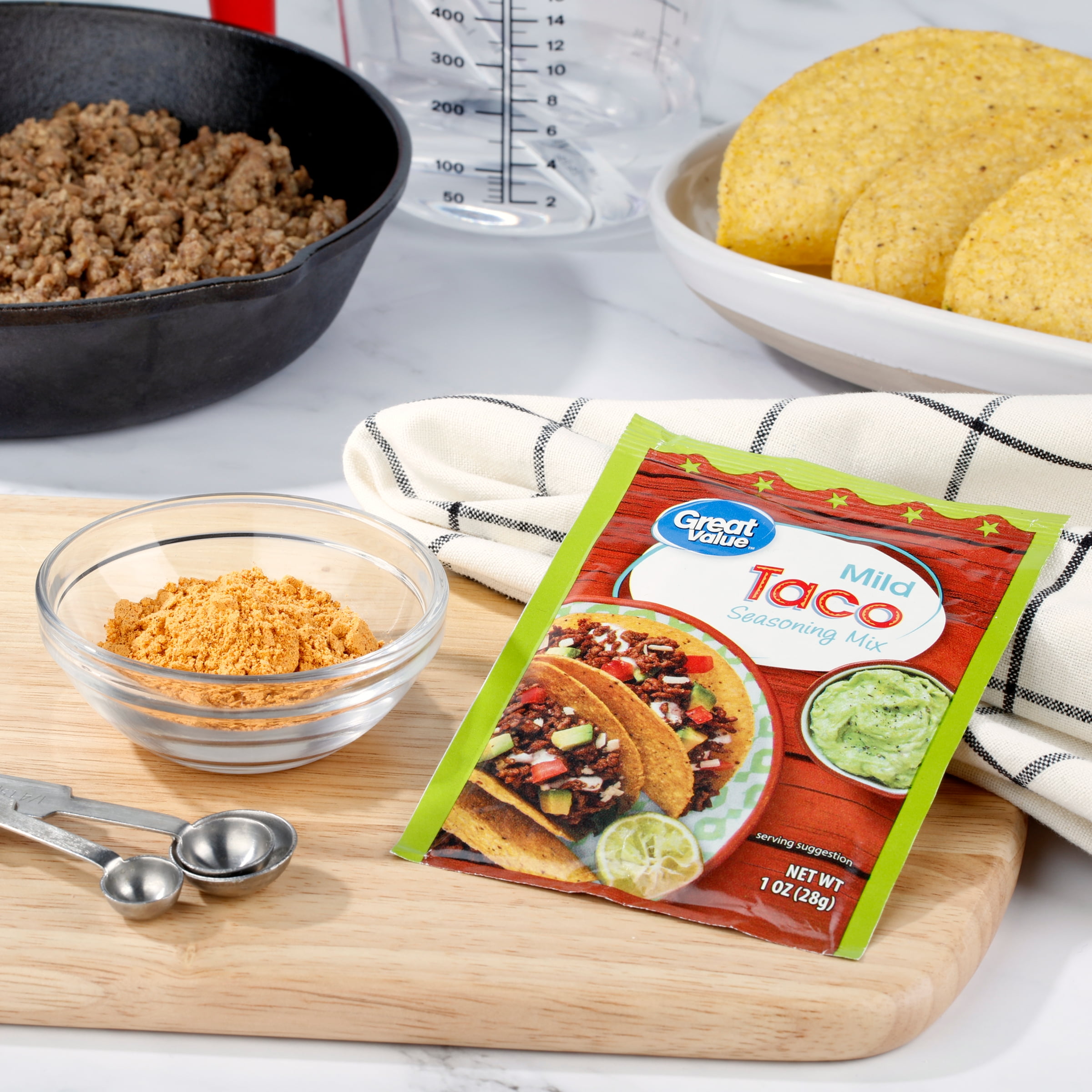 Great Value Mild Taco Seasoning Mix, 1 oz