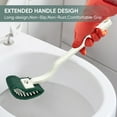 Ywuzuh Toilet Brush House Cleaning Supplies for Deep Cleaning Under Rim