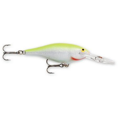 Shad Rap 07 Fishing lure, 2.75-Inch, Silver Fluorescent Chartreuse, The world's best running hardbait, hand-tuned and tank-tested at the factory. By (Best Steelhead Fishing In The World)